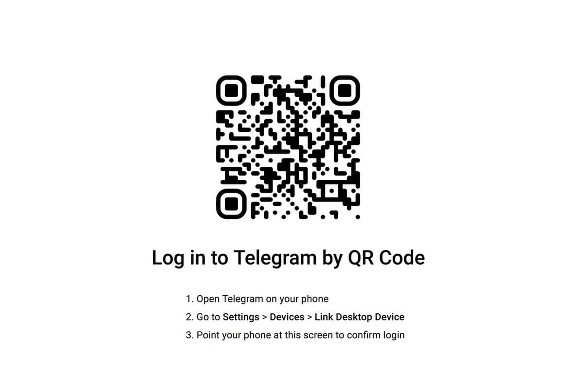 ورود به تلگرام بدون شماره با استفاده از نسخه وب آن