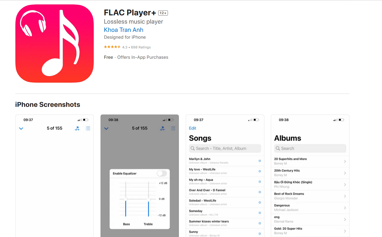 موزیک پلیر FLAC Player Plus