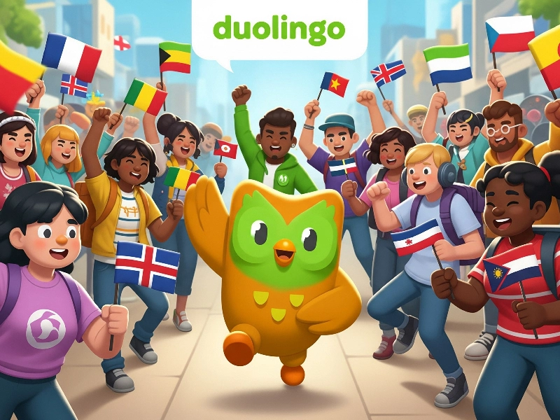 فعال‌ سازی زبان فارسی در Duolingo با خرید اکانت Duolingo