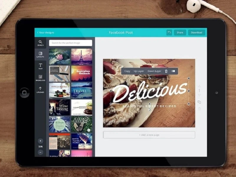 Canva یکی از محبوب ترین ابزارهای طراحی