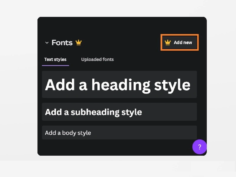 راهنمای گام به گام افزودن فونت فارسی به کنوا