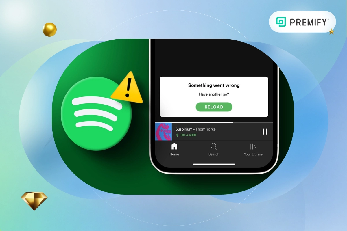 حل ارور something went wrong اسپاتیفای | 7 راه حل سریع