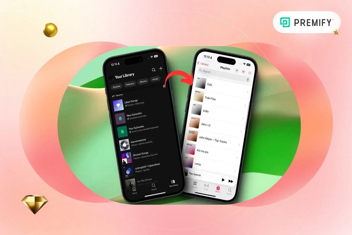 آموزش انتقال پلی لیست اسپاتیفای به اکانت جدید