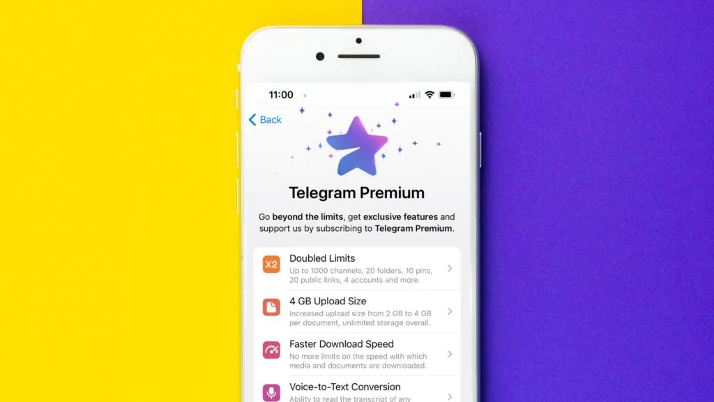 خرید اکانت تلگرام پرمیوم Telegram Premium